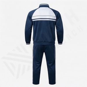 Conjuntos Deportivos Personalizados con Logotipo para Hombre, Conjunto de 2 Piezas con Cremallera, Secado Rápido, 100% Poliéster, Chándales para Correr, Gimnasio y Deporte - Product Image 2