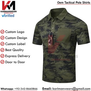Camiseta Polo de Golf con Estampado de Camuflaje para Hombre, Camiseta de Manga Corta para Senderismo, Polo con Cuello de Piqué para un Estilo de Vida Activo - Product Image 2