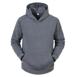 OEM personnalisé high street 100% coton sweats à capuche vêtements décontracté coupe ample hommes à capuche de haute qualité original coton hommes sweats à capuche - Product Image 5