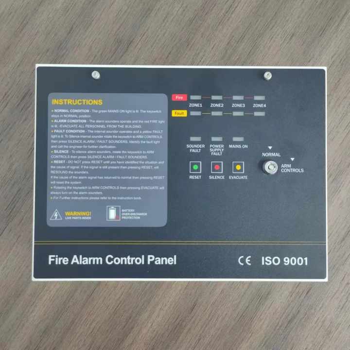 Hotel Security Conventional Fire Alarm Control Panels Firefighting System Supplies