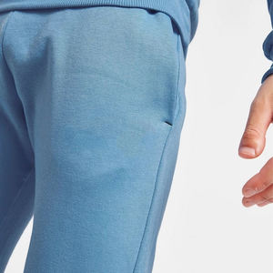 El último conjunto de chándal de color sólido suave informal para mujeres y hombres - Product Image 3