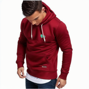Sweat à capuche en tissu amical Sweats à capuche en coton de haute qualité Pulls surdimensionnés Slim Plain Men Hoodies du Bangladesh - Product Image 3