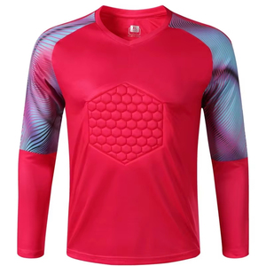 Camiseta de Portero de Fútbol Personalizada de Manga Corta para Hombre y Mujer, Adultos, Invierno, Transpirable, Secado Rápido, Premium 100% - Product Image 1