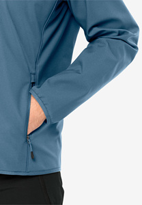 Conception légère de vestes extérieures d'homme de Softshell d'ajustement de confort - Product Image 5