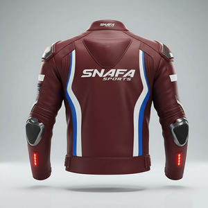 Chaqueta de Motocicleta Estampada de Alta Calidad para Hombre con Logotipo Personalizado, Nuevo Diseño, Chaquetas de Motocicleta Perfectas para Ropa Deportiva - Product Image 2