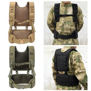Chaleco Táctico para Juegos al Aire Libre, Entrenamiento de Combate, Arnés de Pecho, Ropa de Caza de Seguridad, Talla Grande, Lona Impermeable y Transpirable - Product Image 2
