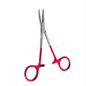 Outils chirurgicaux de haute qualité, originaux, en acier inoxydable, poignée rouge, qualité supérieure, très vendus, faciles à utiliser, droits et courbes - Product Image 2