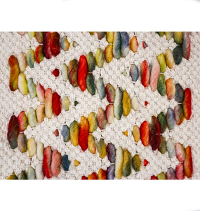 Most Selling Customized Size Anti Slip Handwoven Wool <b>Rug</b> Modern Style Washable for Home Floor Use High Quality Standard - Product Image 2