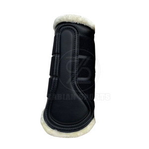 Botas de cepillado de caballos flexibles con ajuste cómodo Botas de cepillado de caballos clásicas para uso diario para seguridad de caballos - Product Image 6