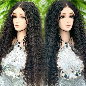 VENTE CHAUDE HD Lace Perruque Birmane Bouclée Perruque De Cheveux Bruts Bundles Et Fermeture Ou Frontale Prix De Gros - Product Image 3