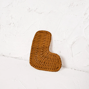 Decoración navideña de ratán, Estrella navideña, Luna, calcetines, adornos de árbol de Año Nuevo, adornos hechos a mano de ratán - Product Image 5