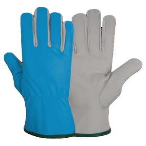 Best Performance Heavy-Duty Sheep Grain Leather Workwear <b>Gloves</b> Soft Garden Safety <b>Gloves</b> Heat Spark Resistance Reflective - Product Image 5