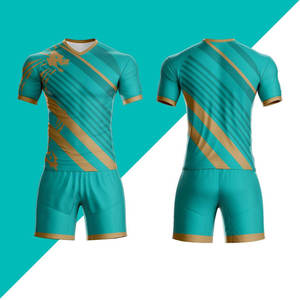 Top personalizado fútbol Jerseys transpirable secado rápido ropa deportiva hombres traje chaqueta uniforme ropa deportiva - Product Image 5