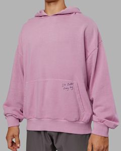 Sweat-shirts à capuche unisexes tendance Losefit de haute qualité, design streetwear personnalisé, imprimés surdimensionnés en coton pour hommes - Product Image 4