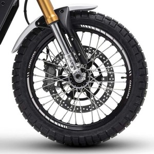 Custom Motorcycle Rim <b>Logo</b> Decals <b>Stickers</b> for Fantic Caballero 700 Waterproof - Product Image 1