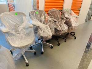 Nouvelles promotions sur la chaise originale Herman Miller Aeron Remastered Graphite, chaise de bureau à domicile avec accoudoirs réglables - Product Image 3