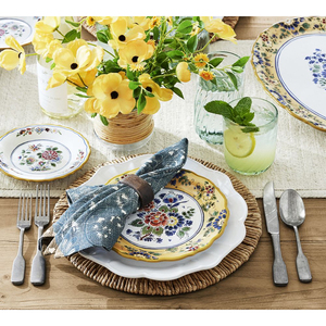 Assiette de présentation vert menthe, parfaite pour les banquets, les fiançailles, les anniversaires, les fêtes, les assiettes de table - Product Image 4