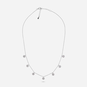 92.5 <b>Silver</b> Fine <b>Choker</b> Necklace Elegant 188863 Design - Product Image 4