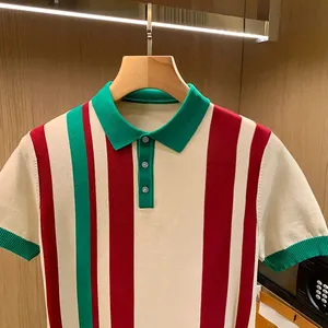 เสื้อยืด100% โพลีเอสเตอร์ถักสำหรับเสื้อโปโลเสื้อยืดกีฬาพิมพ์ลายแบบซับลิเมชันเข้ารูปแบบกำหนดเองเสื้อยืดวิ่งเปล่า - Product Image 2