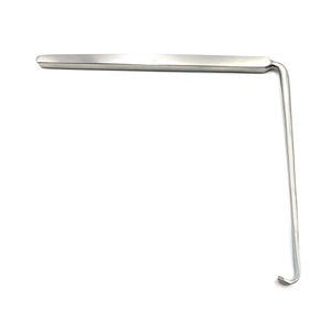 2025 Hot Style 240mm Retractores quirúrgicos Nervio de acero inoxidable en ángulo Retractor de 90 grados Fuente de alimentación manual Fábrica Mejor precio - Product Image 2