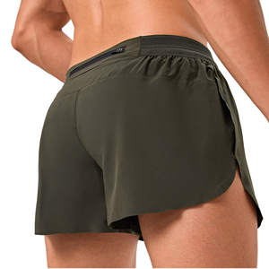 Venta caliente para hombre 5 pantalones cortos de gimnasio de secado rápido rendimiento ligero ajuste Ideal para correr y culturismo características tela - Product Image 1