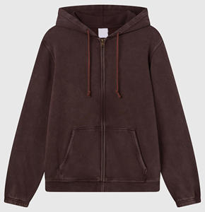 Sudadera con Capucha de Forro Polar Personalizada para Hombre, Cierre Completo, Corte Regular, Impermeable, Cortavientos, Impresión Digital para Invierno - Product Image 5