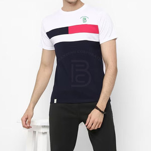 เสื้อยืดผู้ชายแบบ OEM บริการดีไซน์ใหม่ เสื้อยืดผู้ชายราคาดีที่สุด เสื้อยืดลำลองผู้ชายสำหรับผู้ใหญ่ - Product Image 5