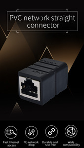 Tốc độ cao 10gbps RJ45 Ethernet Extender coupler adapter cat6 loại đồng liên hệ với vật liệu PVC che chắn PC Router Modem ps5 Xbox - Product Image 5