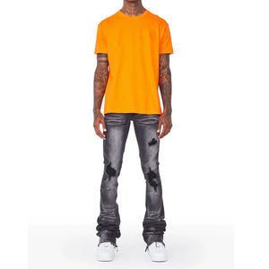 ผู้ชายที่กําหนดเองที่มีคุณภาพสูงสบายๆบานจ็อกเกอร์ติดตามกางเกงเอวยางยืดผู้ชายซ้อนบานกางเกงวอร์มสําหรับผู้ชาย - Product Image 2