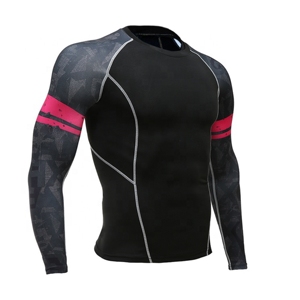 Nuevas camisetas de compresión para hombre personalizadas al por mayor para surfear y bucear - Product Image 1