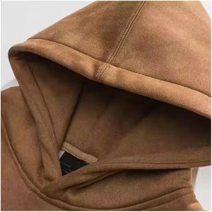 High Quality Blank <b>Hoodies</b> Bulk Plain Cotton Pullover Unisex Streetwear Oversized Hoodie Wholesale Supplier - Product Image 2