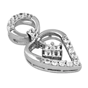 Pendentif en argent 925 fait main avec zircone cubique, cadeau pour femme, bijoux, or rose, platine, motifs d'animaux, de dessins animés et de chiffres - Product Image 3