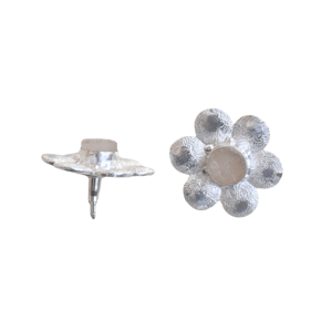 Natural Brass <b>Drop</b> <b>Earrings</b> Premium Stud Handcrafted Semi Precious 18K Gold Plated Finish Boho Chic Design Bulk Export - Product Image 5