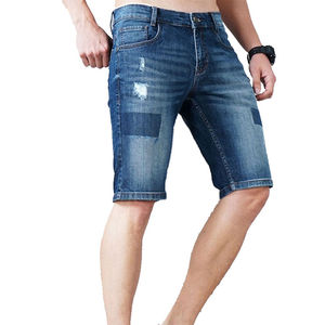 Summer Y2K Hip Hop New Casual Embroidery Basketball Jorts <b>Men's</b> Women's Basketball Baggy Denim Shorts Eco-Friendly OEM Serviced - Product Image 5