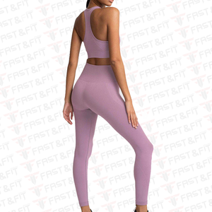 ชุดเล่นโยคะของผู้หญิงกางเกงเลกกิ้งกีฬาดีไซน์ตามสั่ง - Product Image 2