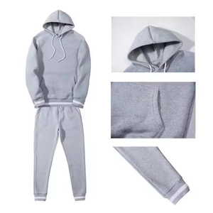 สูทแจ็คเก็ตกีฬาลำลองกางเกงขายาวของผู้ชายสูทแฟชั่นแบบใหม่ดีไซน์พิมพ์ลายปักโลโก้ออกแบบได้ตามต้องการ - Product Image 5