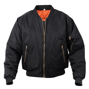Chaqueta Bomber de Satén Personalizada para Hombre, Chaqueta Bomber de Satén de Alta Calidad al por Mayor, Chaqueta Bomber Acolchada de Béisbol Color Granate Personalizada - Product Image 4