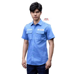 Vêtements de travail professionnels grande taille bleu noir pour ouvrier du bâtiment et du pétrole et du gaz - Product Image 1