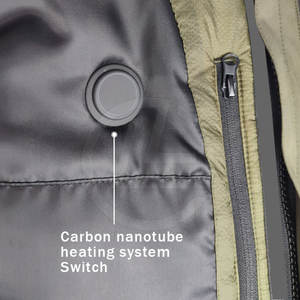 Veste de travail robuste pour homme en tissu peigné durable, col montant, prête pour l'hiver, poches utilitaires, coutures renforcées, style urbain - Product Image 5