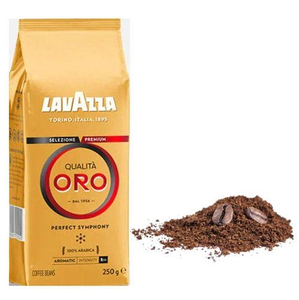 Café moulu Lavazza Qualita Oro 250g en vrac - Best-seller pour les supermarchés et les exportateurs - Product Image 1