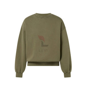 Venta al por mayor Sudadera de cuello redondo de lana en blanco hombres sudadera de poliéster personalizada para sublimación basiccotton blended - Product Image 1