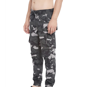 Custom Logo <b>Men's</b> Casual Streetwear <b>Joggers</b> with Pocket Lightweight <b>Cargo</b> Trousers - Product Image 5