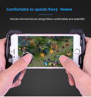 Manette de jeu sans fil portable pour téléphones de 4,7 à 6,4 pouces, compatible iOS et Android, pour livraison directe