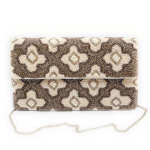 Monedero hecho a mano de último diseño con bordado y abalorios accesorio de moda para niñas - Product Image 4