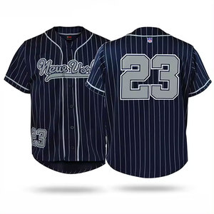 Best Selling Men's Baseball Jersey Factory Purchase Trendy Sportswear with Printed Techniques Hot Sale Budget Friendly - Product Image 1