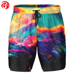 Shorts de jogging d'entraînement Fitness hommes vêtements vêtements et accessoires adultes portent des shorts de sport élégants imprimés par sublimation - Product Image 2