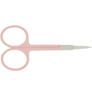 Juego de 2 piezas de maquillaje rosa y tijeras, cutículas de cejas y herramientas de depilación facial, tijeras de manicura - Product Image 6