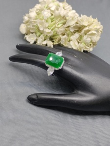 แหวนนิ้วเพชรแบบอเมริกัน Sku-5962 E4 - Product Image 5