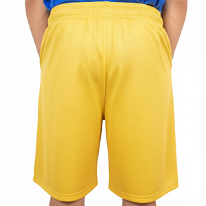 กางเกงขาสั้นกีฬาผู้ชายปี 2025 ผ้าฝ้ายตาข่ายแห้งเร็ว สไตล์ลำลอง ทรงตรง พิมพ์ลาย มีเชือกผูก เหมาะสำหรับออกกำลังกาย วิ่ง - Product Image 2