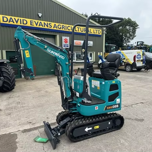 Miniexcavadoras SUNWARD SWE08B de 1 Tonelada Multifunción con Componentes Esenciales - Caja de Cambios, Bomba, Motor a Precio Económico - Product Image 5